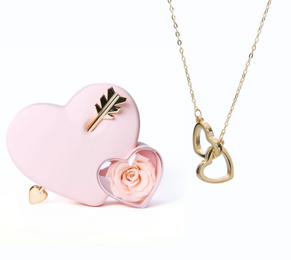 Eternal Rose Box & Necklace